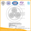 Câble d&#39;alimentation en cuivre XLPE 11kv 3 Core 50mm 120mm